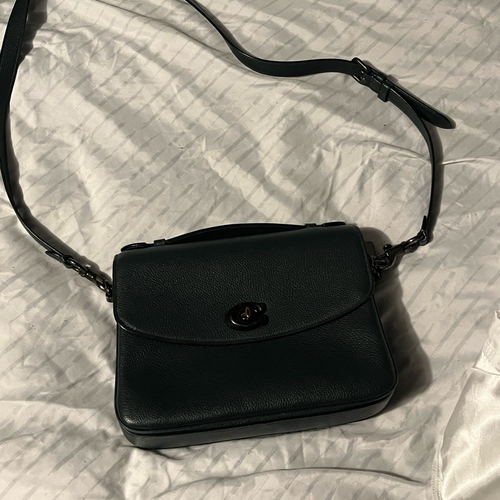 Forest Green Coach Bag